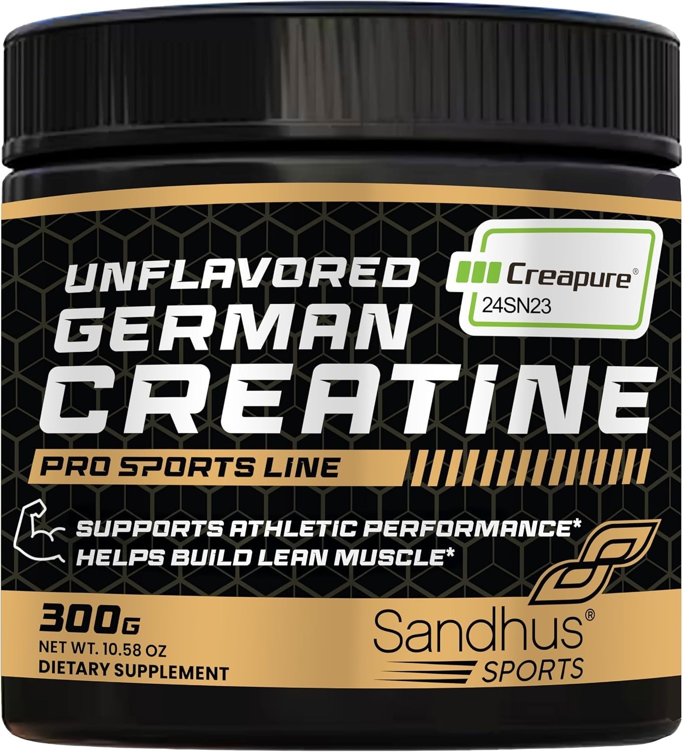 Creapure German Creatine Monohydrate Powder Supplements for Men & Women, Unfl…
