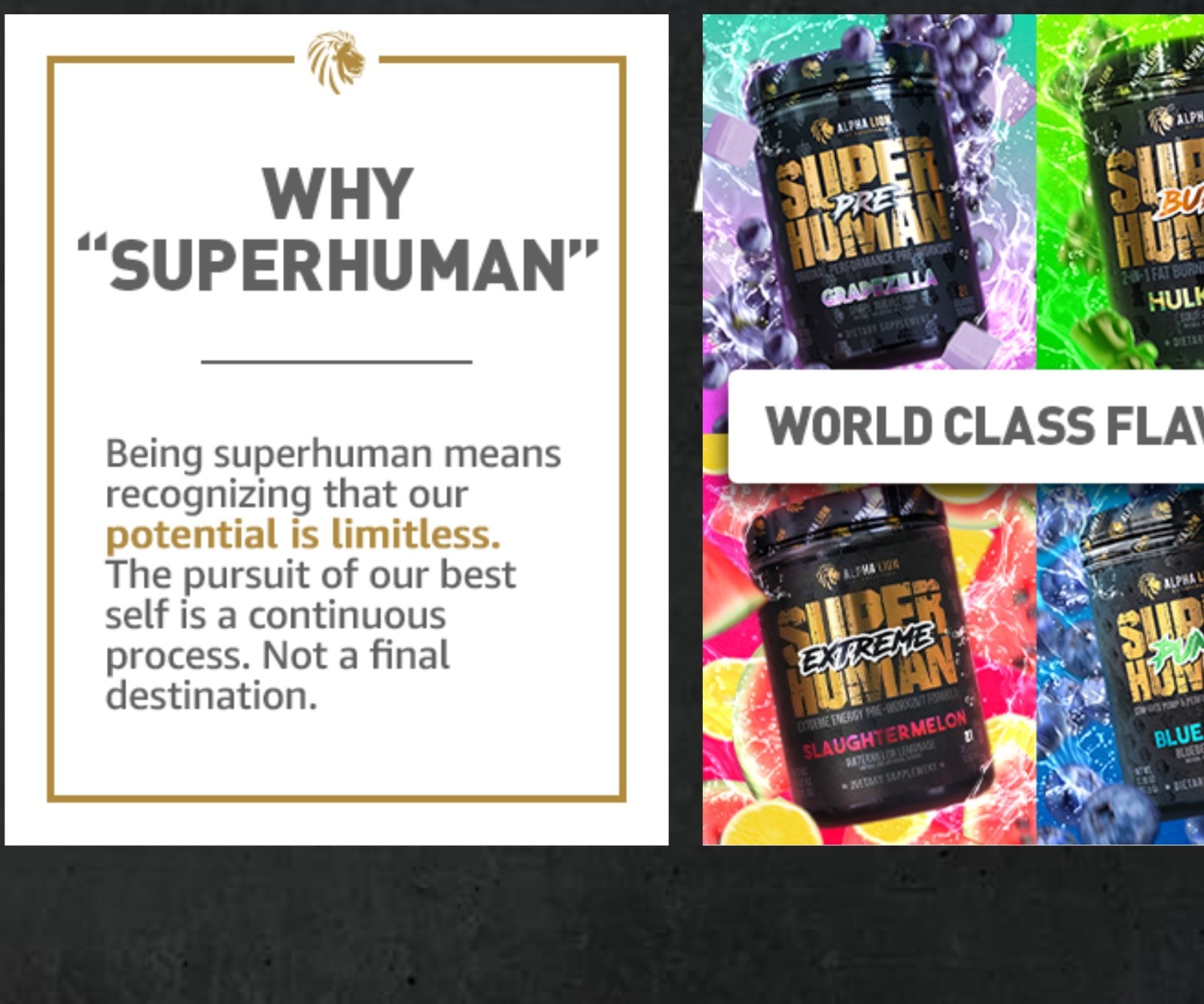Alpha-Lion SUPERHUMAN PRE-WORK 12 oz (21 Serv) Berry Melon Breeze BEST BY 10/26