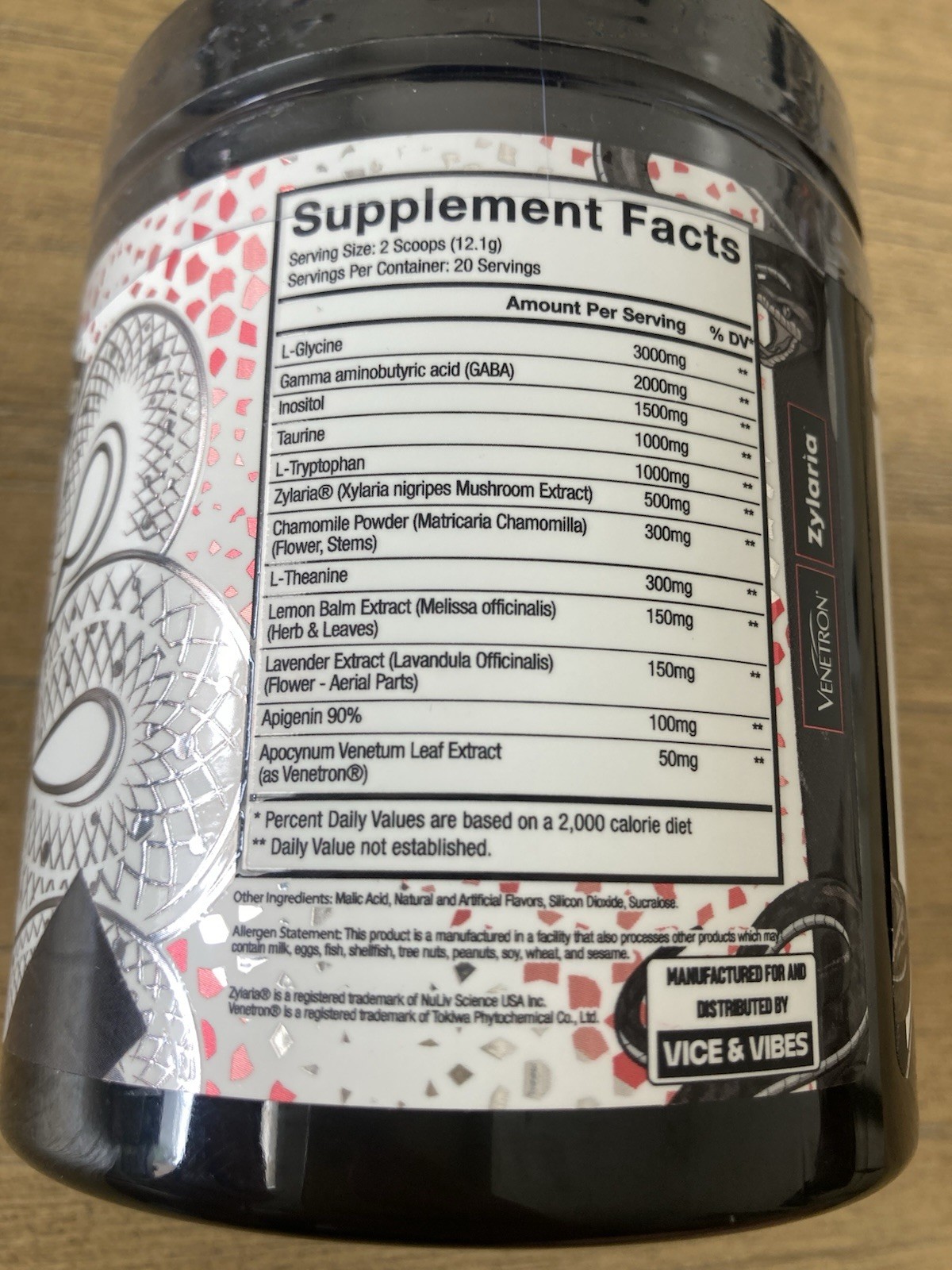 ProSupps Crash, Night-Time Sleep Aid Rest & Recovery Formula 20 Servings GABA