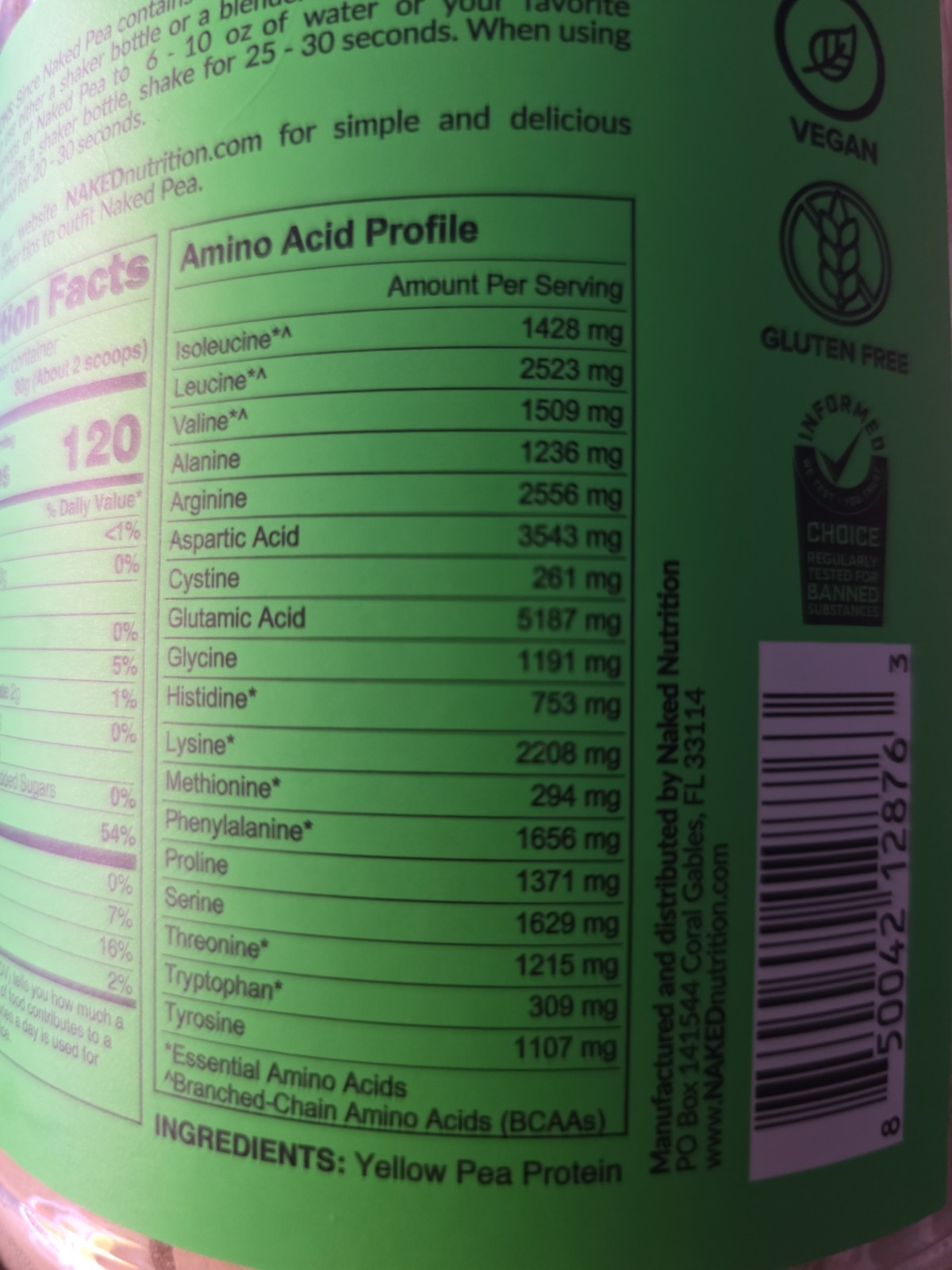 Pea – 2LB 100% Pea Protein Powder from North American Farms – Unflavored Pea…