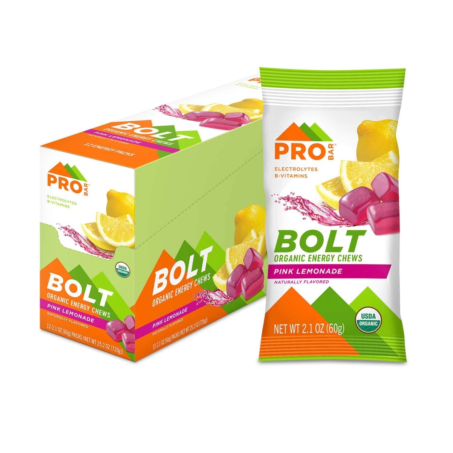 PROBAR Bolt Energy Chews Variety Pack – Organic Vegan Sports Gummies