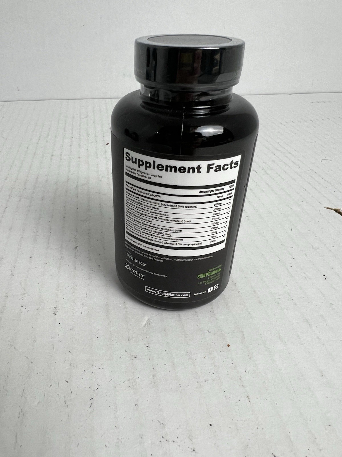 TEST BOOST Max Sculptnation Testosterone Build Muscle Men Fat weight Loss