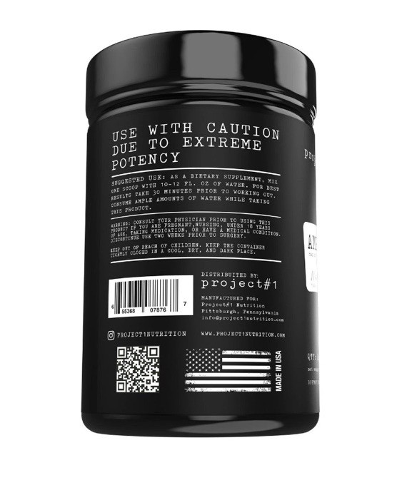 Amp-Nox Non-Stim Pump – Gummy Bear (40 Servings) Sealed 12/26