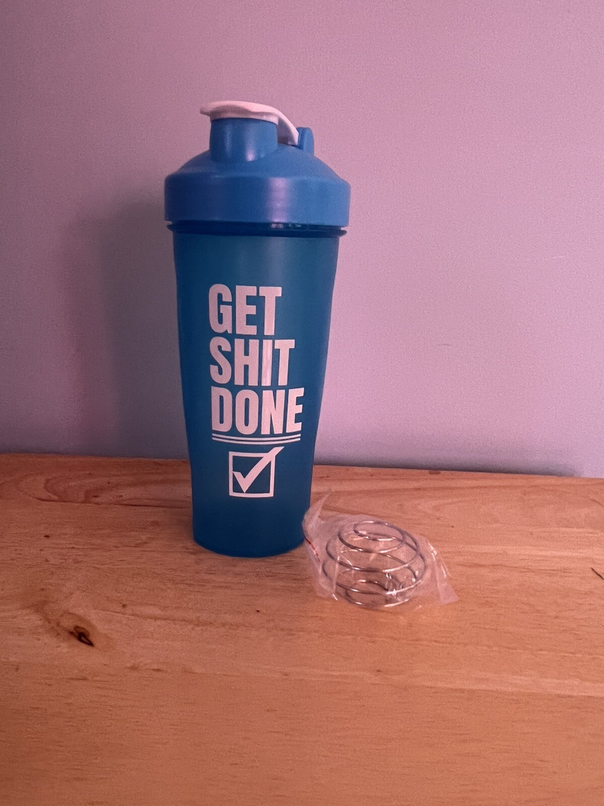 BlenderBottle 28oz Shaker Bottle Mixer For Protein Shake “Get Stuff Done”