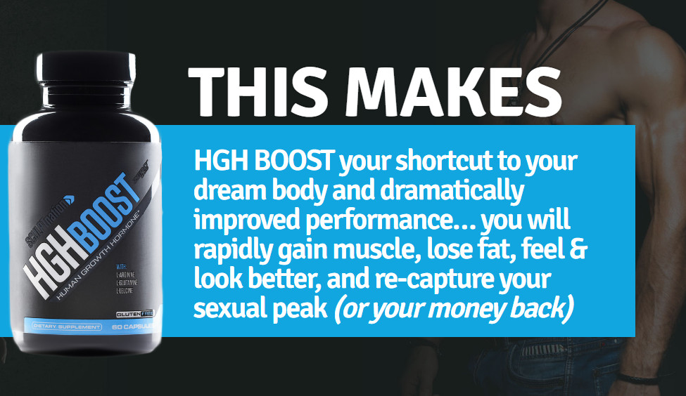 1 Pack Sculpnation HGH BOOST Human Growth Hormone Muscle build Lean Fat Burn Sex