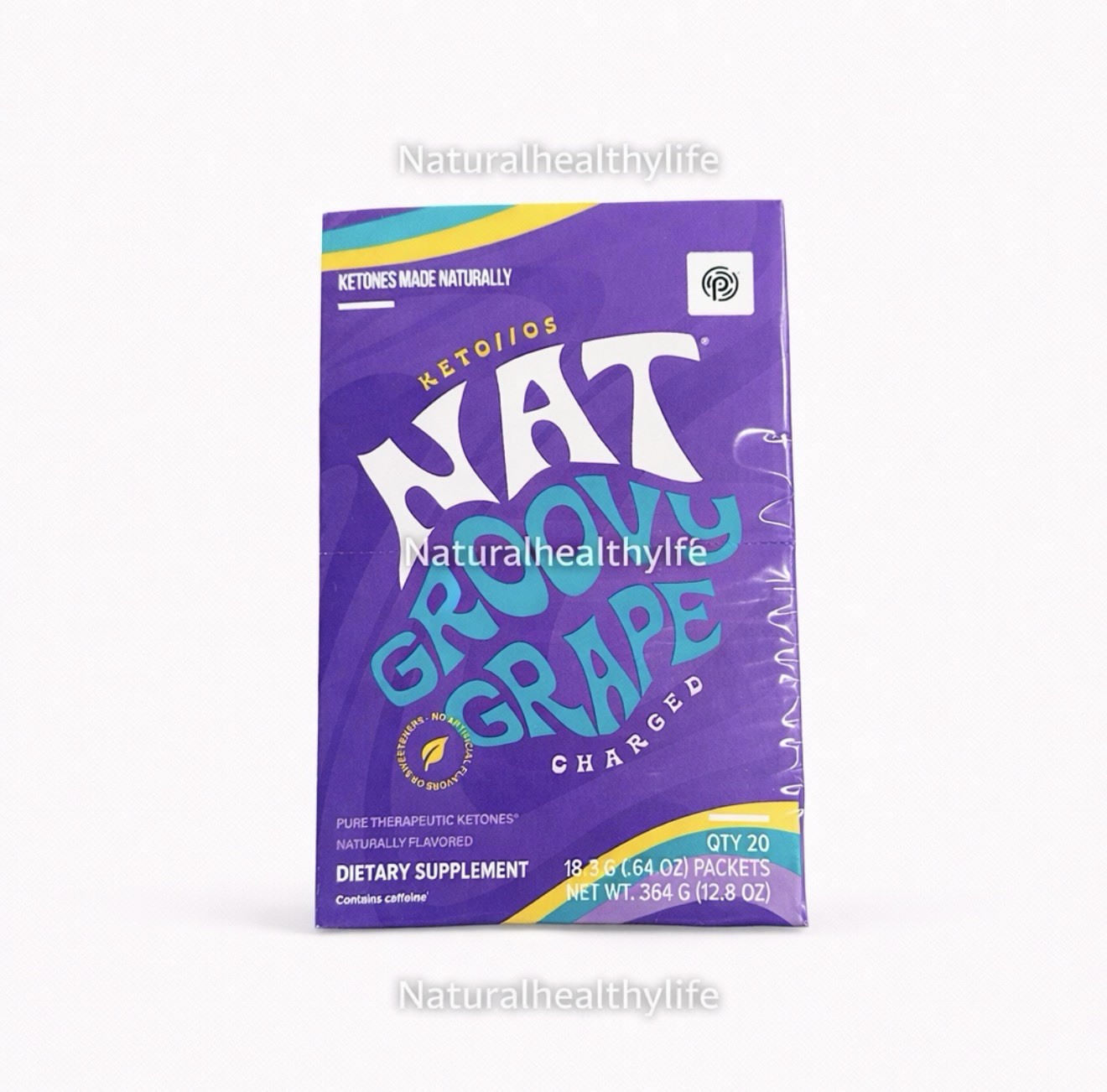 Pruvit OSNAT Ketones GROOVY GRAPE CHARGED 20 PACKS. FREE SHIPPING EXP: 04/2027