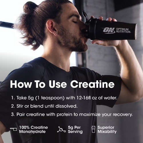 Optimum Nutrition Creatine Monohydrate Powder – Blueberry Lemonade