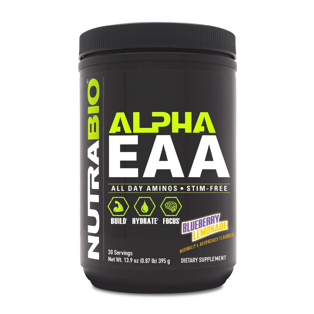 NutraBio – ALPHA EAA – 30 Servings