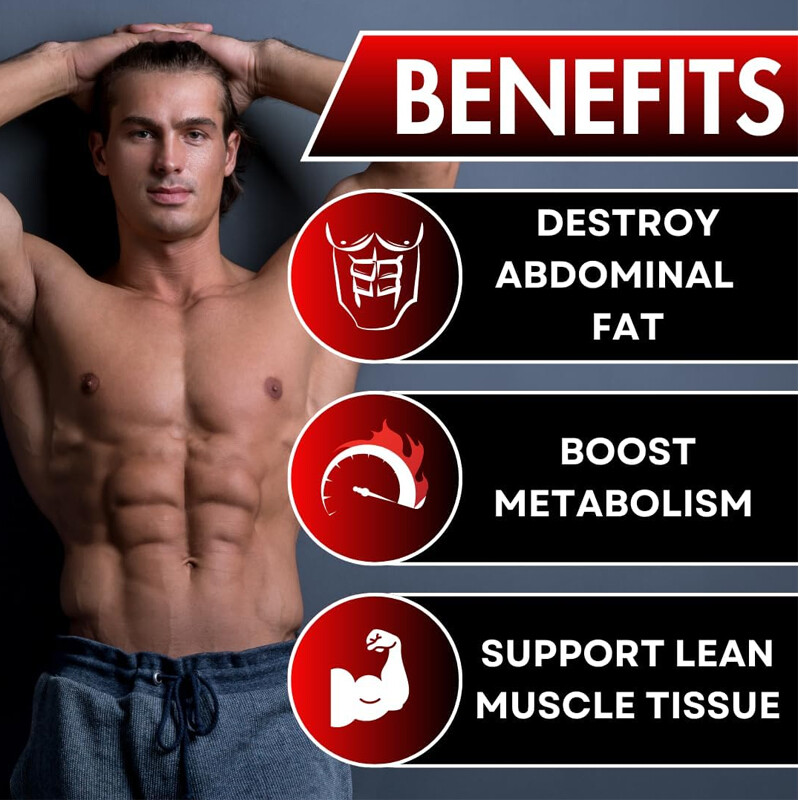 Fat Burner Male Enhancement Stamina Performance Weight Loss Metabolism 120 Pills
