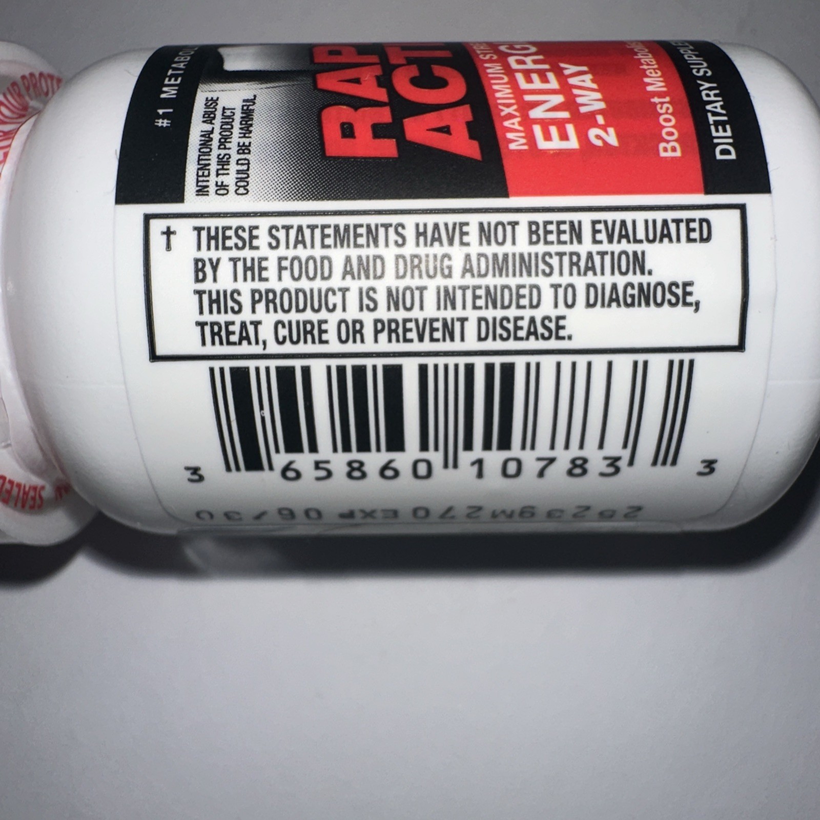 30ct Rapid Action Energy 2 Way Energy FOCUS MOOD Boost 1 SEALED Bottle NEW