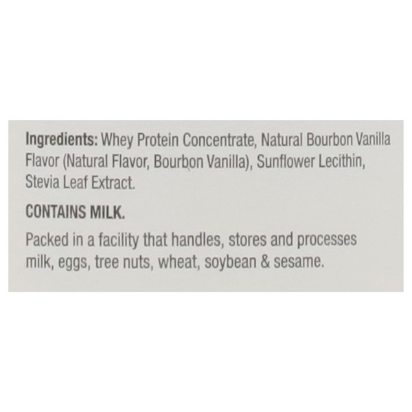 Simply Tera’s Bourbon Vanilla Pure Whey Protein Powder 12oz New Sealed Exp 2027
