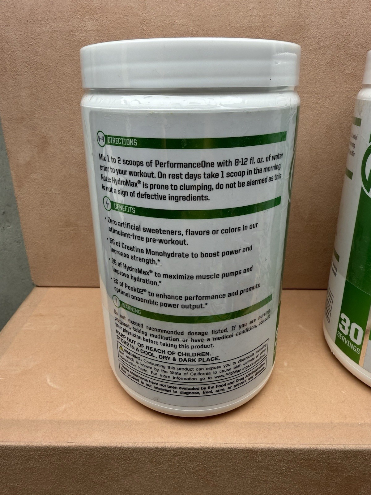 NUTRAONE PERFORMANCEONE | Qty. 2 | 25.38 Oz Total | Stimulant-Free Pre-Workout