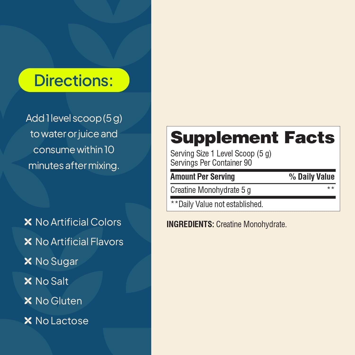 Nature’s Wonder Micronized Creatine Monohydrate 15.87 Ounce (Pack of 1)