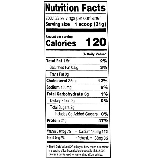 Equate Whey Protein Powder, Smooth Vanilla, 24 oz