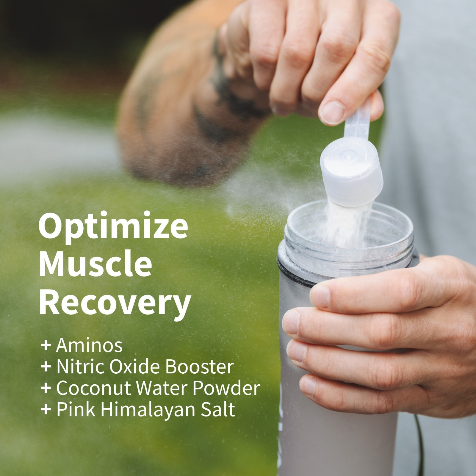 BCAA Amino Energy Powder Nitric Oxide Booster, Pre Workout, Recovery – 2 Flavors
