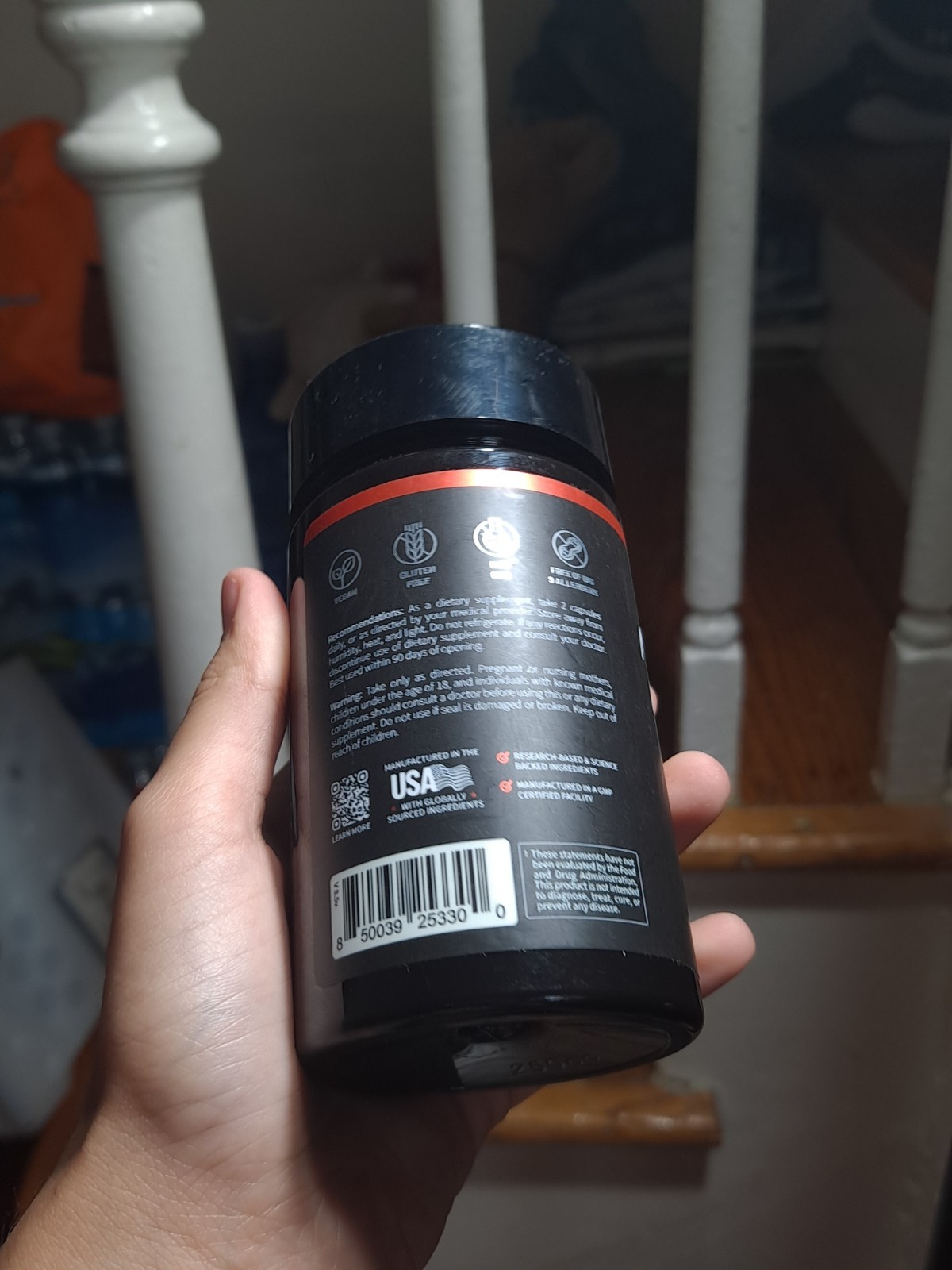 Nitric Oxide Booster Supplement – Pre Workout, Blood Flow, Gain Muscle – 90ct