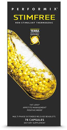 Performix STIM FREE Fat Burner Weight Loss Mood Enhancer 78 capsules STIMFREE