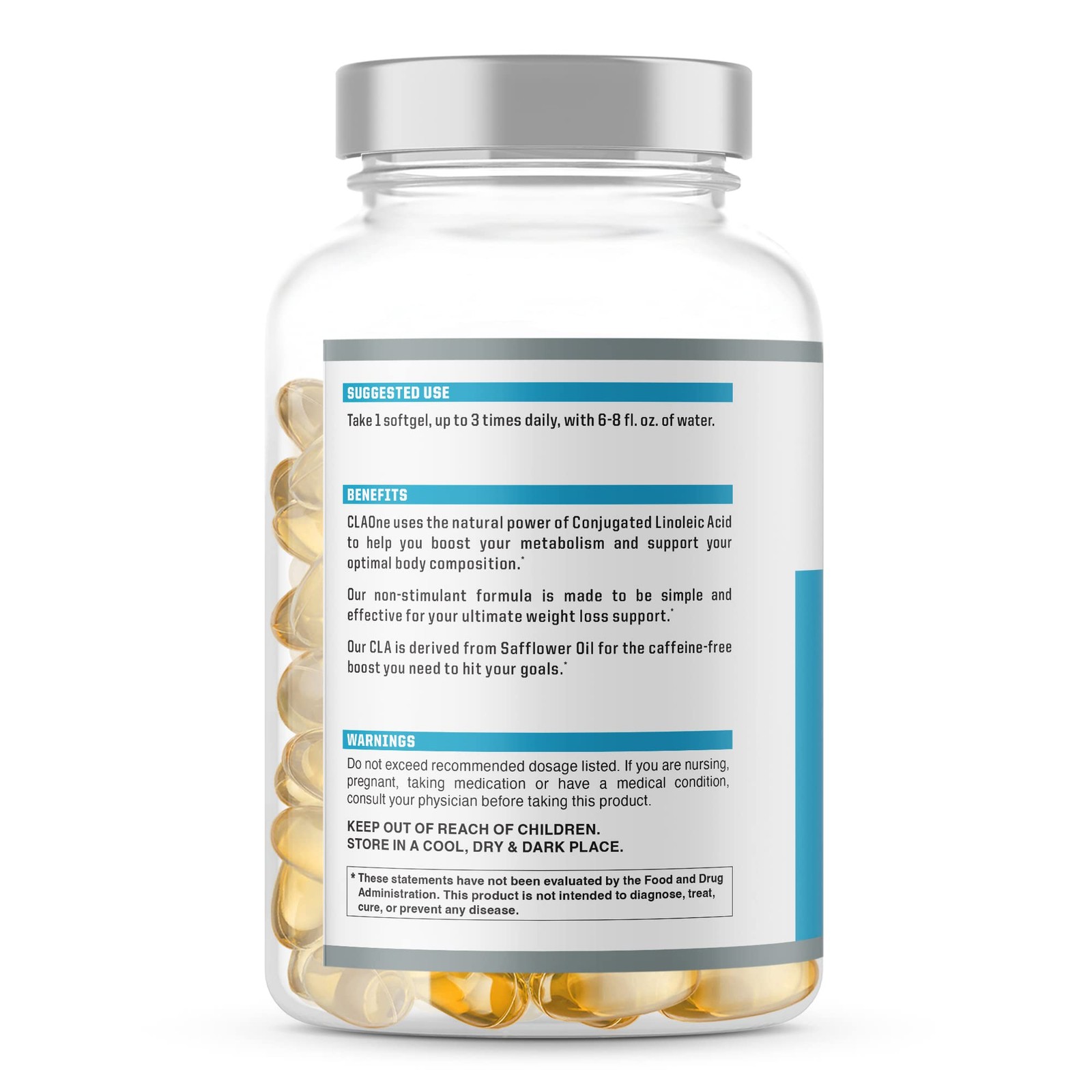 NutraOne CLAOne Supplement from Nutrition — Conjugated Linoleic Acid CLA Natu…