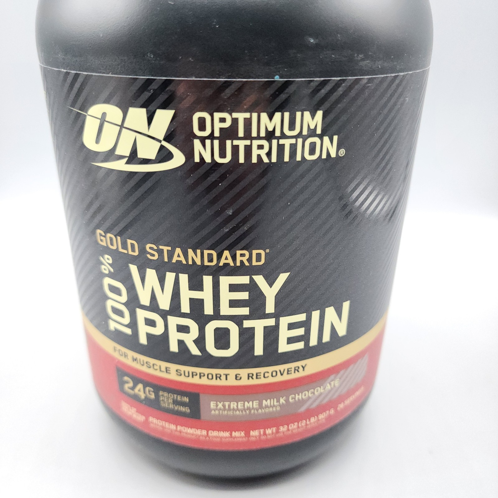 Optimum Nutrition Gold Standard 100% Whey Protein Powder Chocolate – 2lb – 02/27