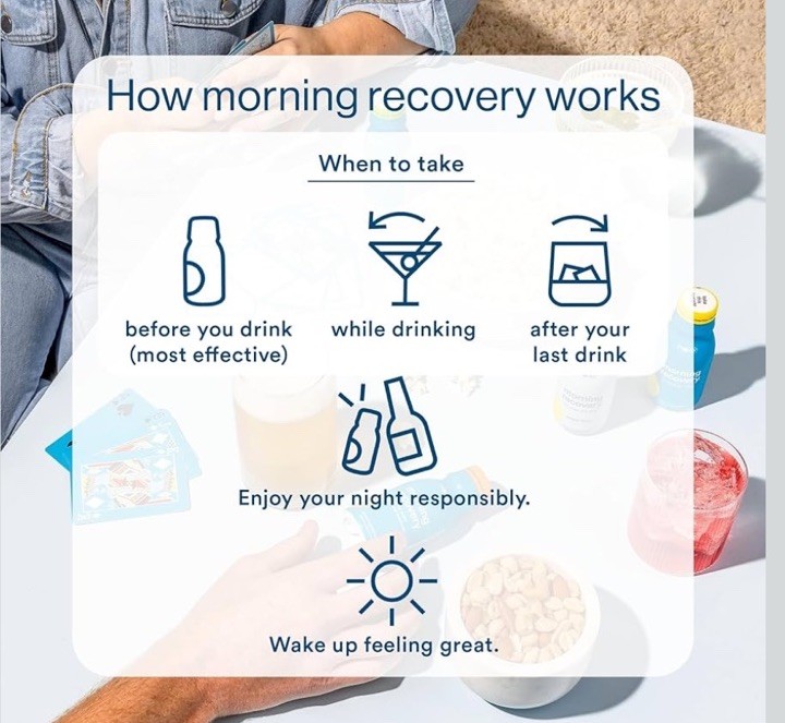More Labs Morning Recovery Electrolyte Drink Supplement Lemon Sugar Free 6 Pack