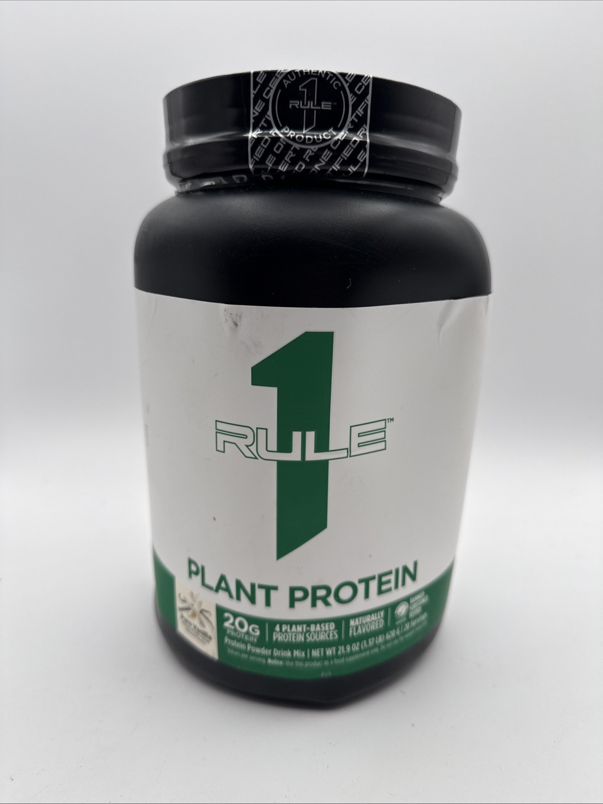 RULE ONE PROTEINS R1 PLANT PROTEIN 100% Plant Based Protein 20 Servings