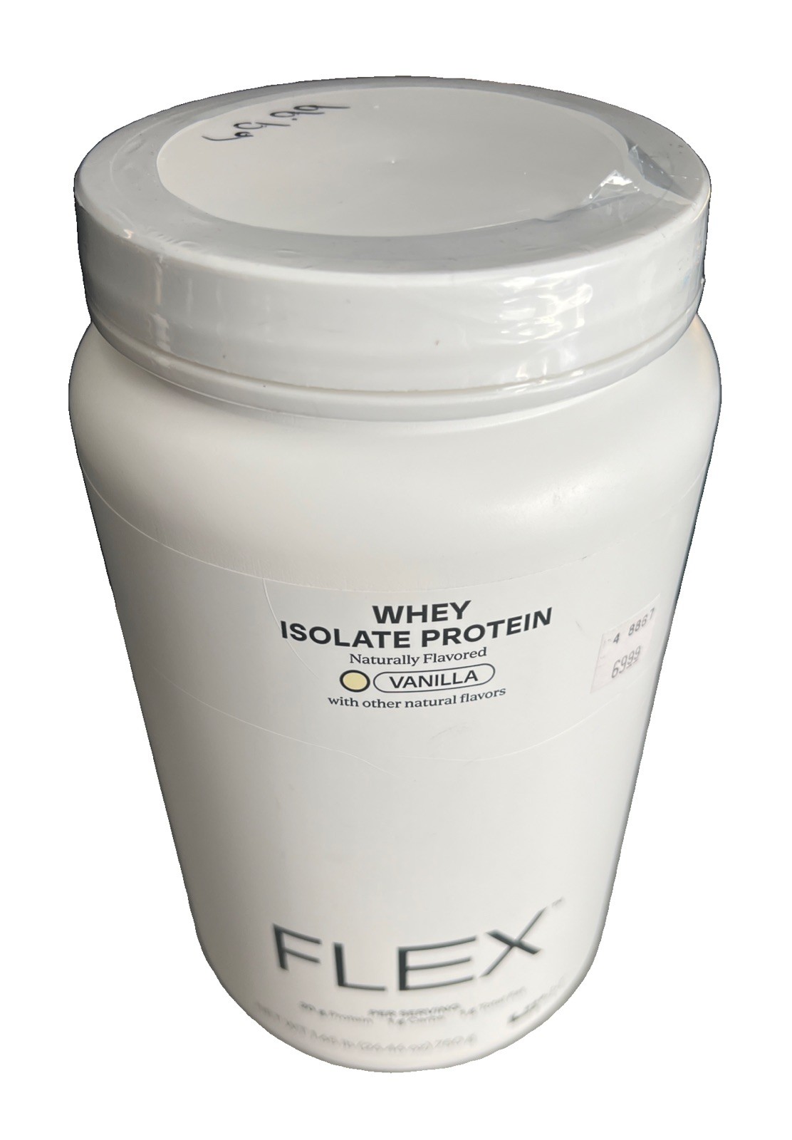 LTH Flex Whey Isolate Protein Naturally Flavored Vanilla Lactose-Free 1.65 LB