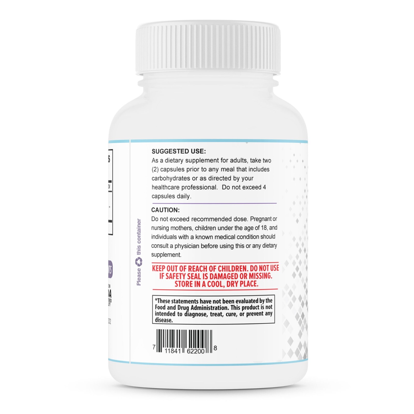 Max Strength Keto Carb Blocker 1200mg – Minimize Cheat Meals & Maintain Ketosis