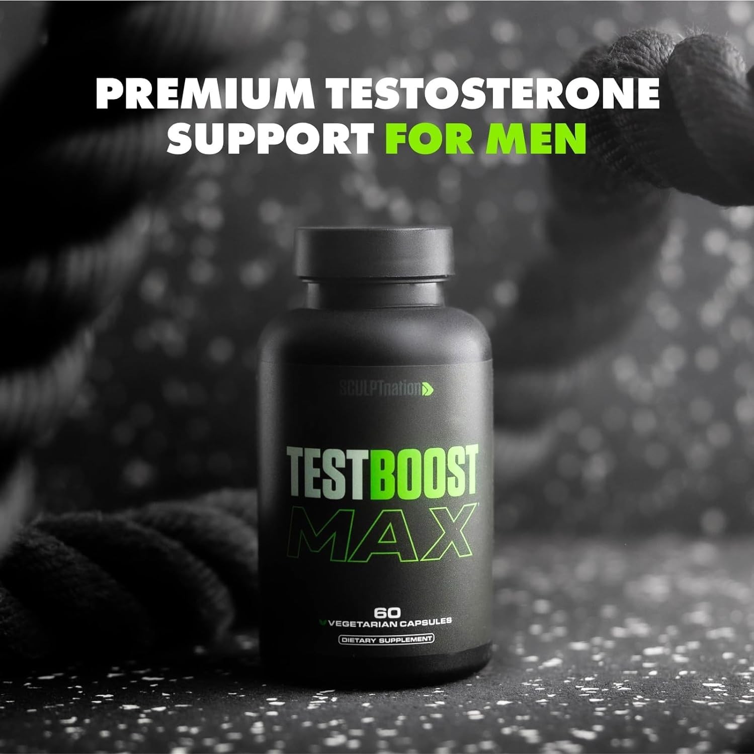 Sculpt Nation by V Shred Test Boost Max – Testosterone 60 Count (Pack of 1)