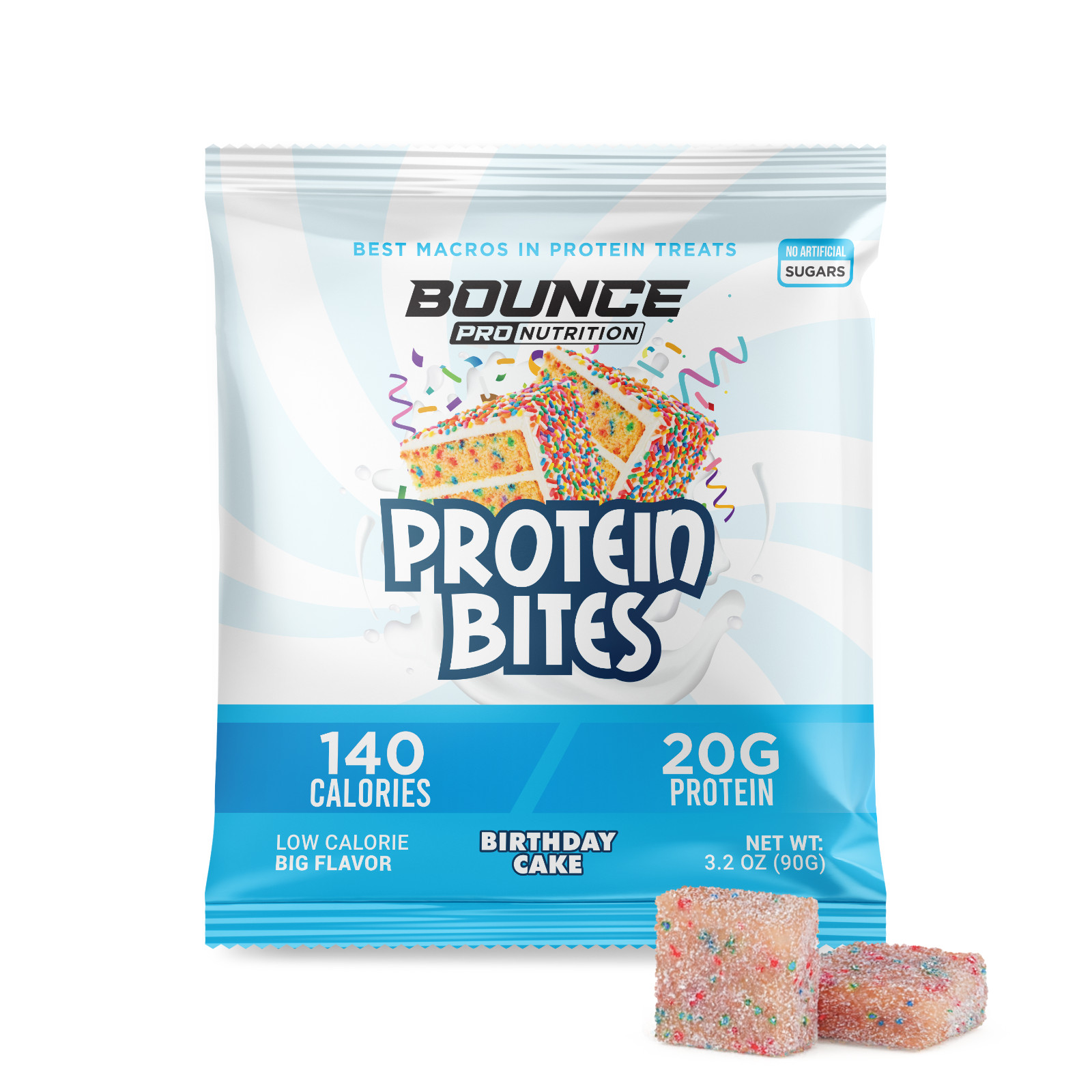 Protein Gummies – 20G Per Bag – Birthday Cake