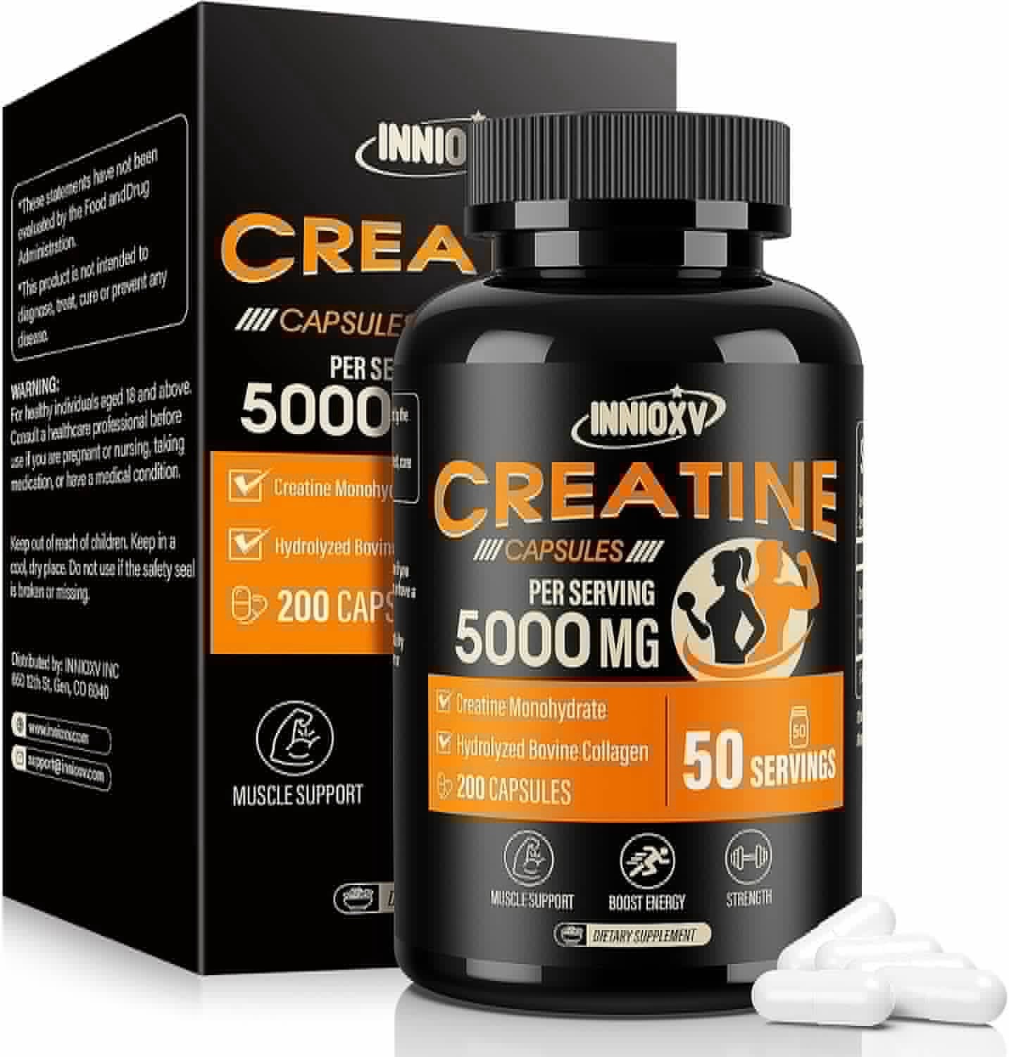 Creatine Monohydrate , 5000 Mg Per Serving