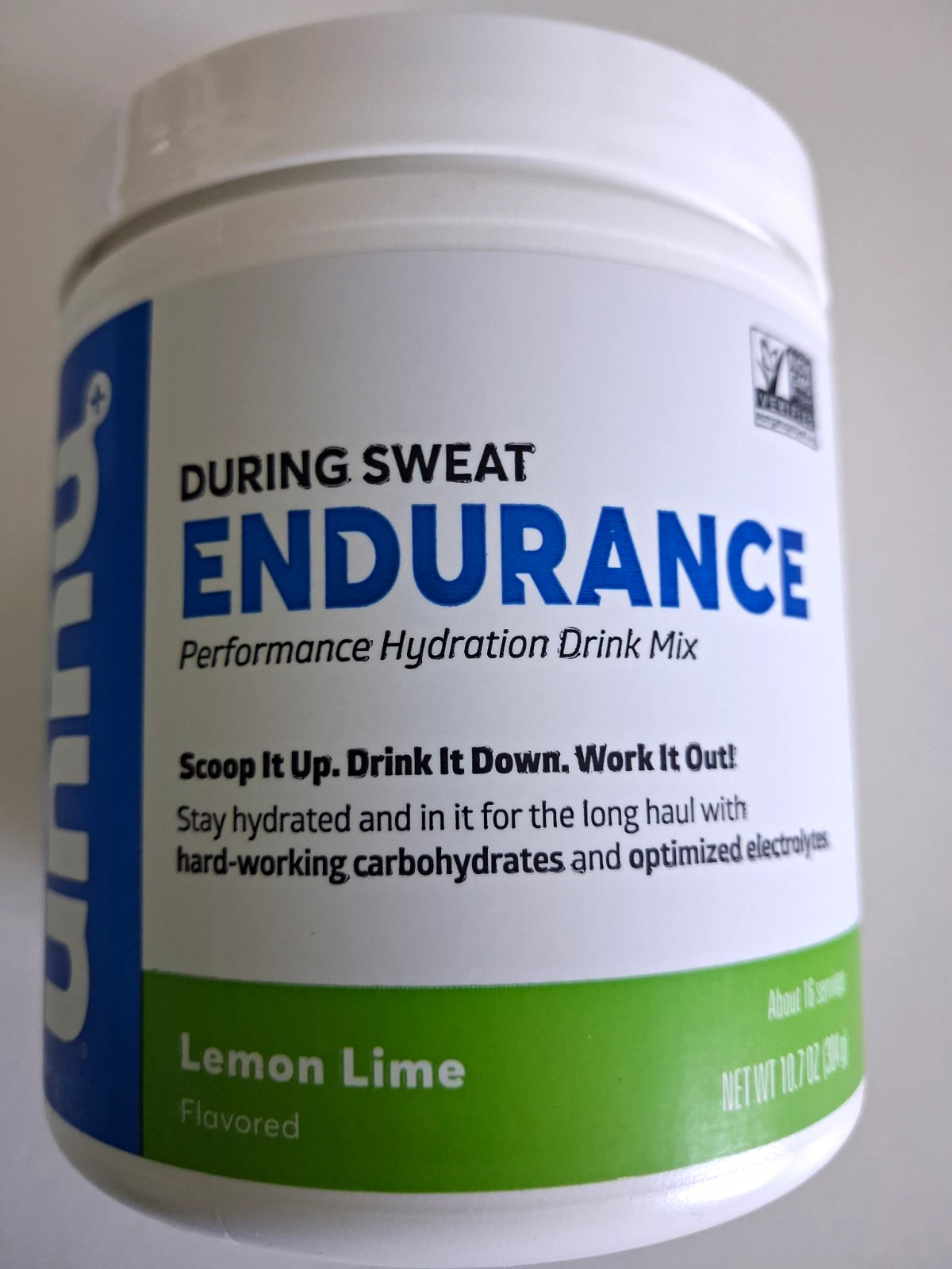 Nuun Endurance Hydration Electrolyte Powder Lemon Lime Gluten-Free 10.7 oz