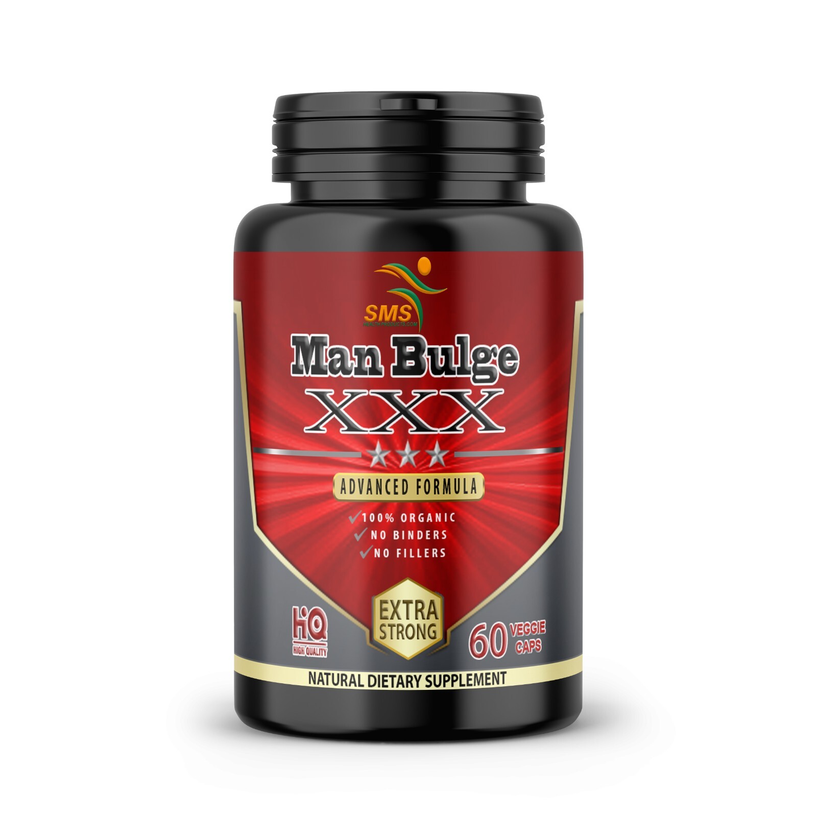 Testosterone Booster Test Men Stamina Energy Performance Pill 60 Capsules