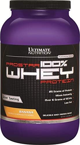 Prostar Whey Protein 25 Grams of Protein – 30 Servings, Banana, 2 Pounds