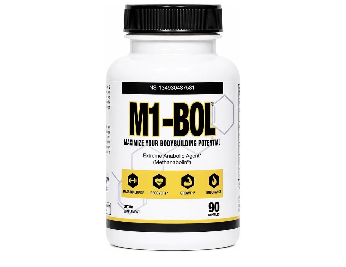 AVRY Labs M1-BOL Methanabolin Vegan Bodybuilding Capsules 90ct Ex2/27