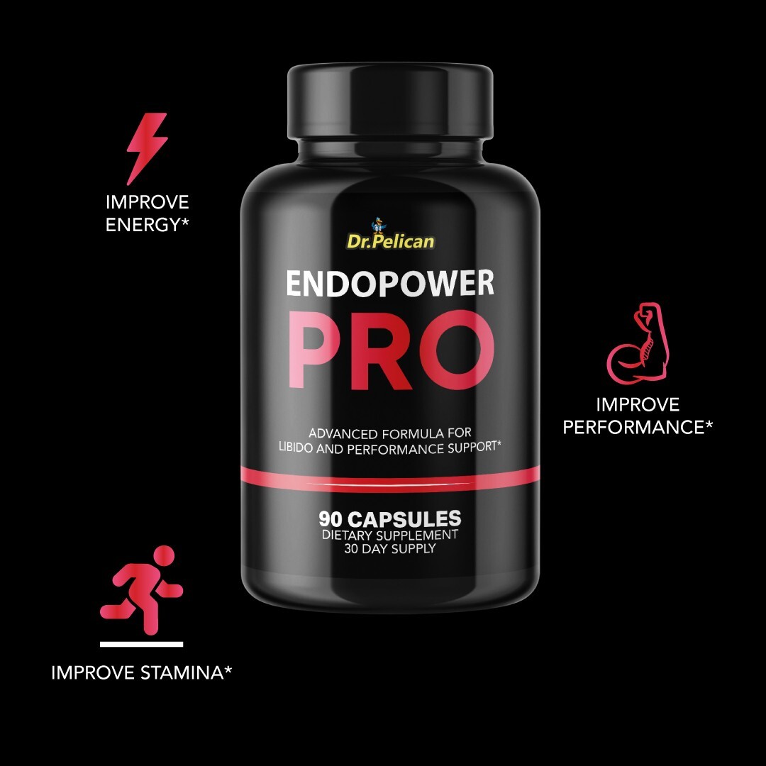 Endopower Pro- Bodybuilding & Men’s Health Support- 2 Bottles- 180 Capsules