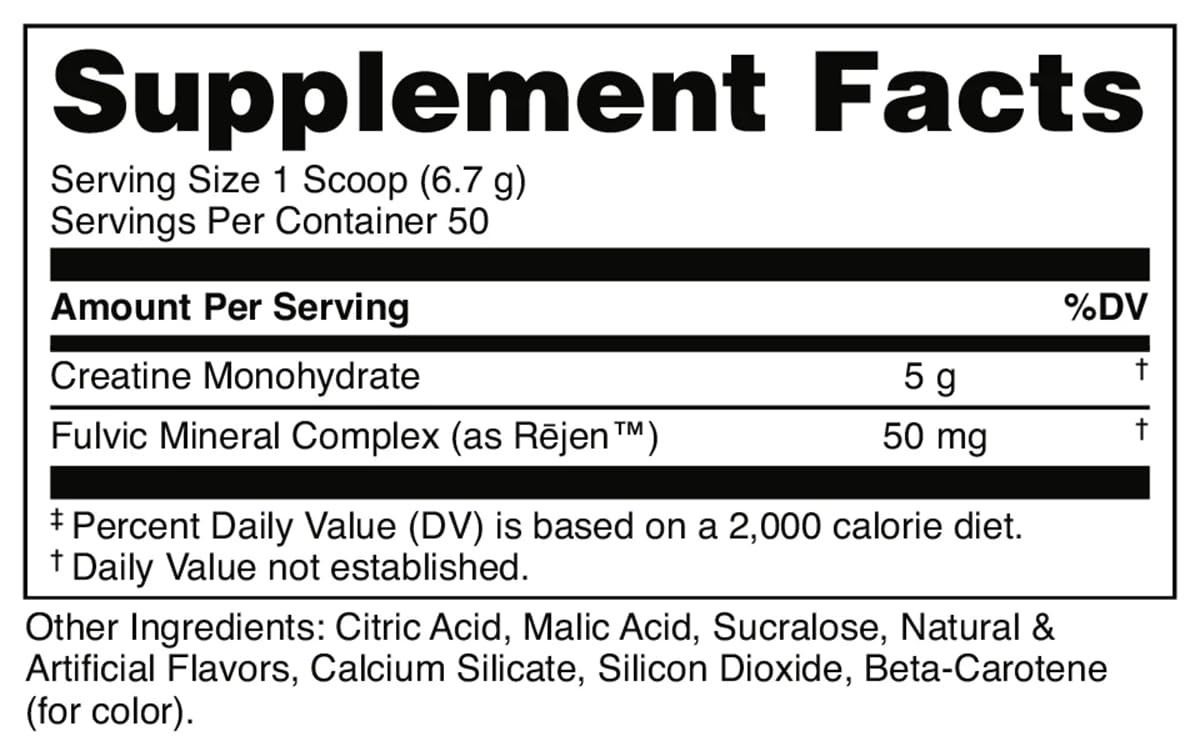 Mango Pineapple Creatine Monohydrate Powder – Easy Mix, Vegetarian, 5G/Serving,