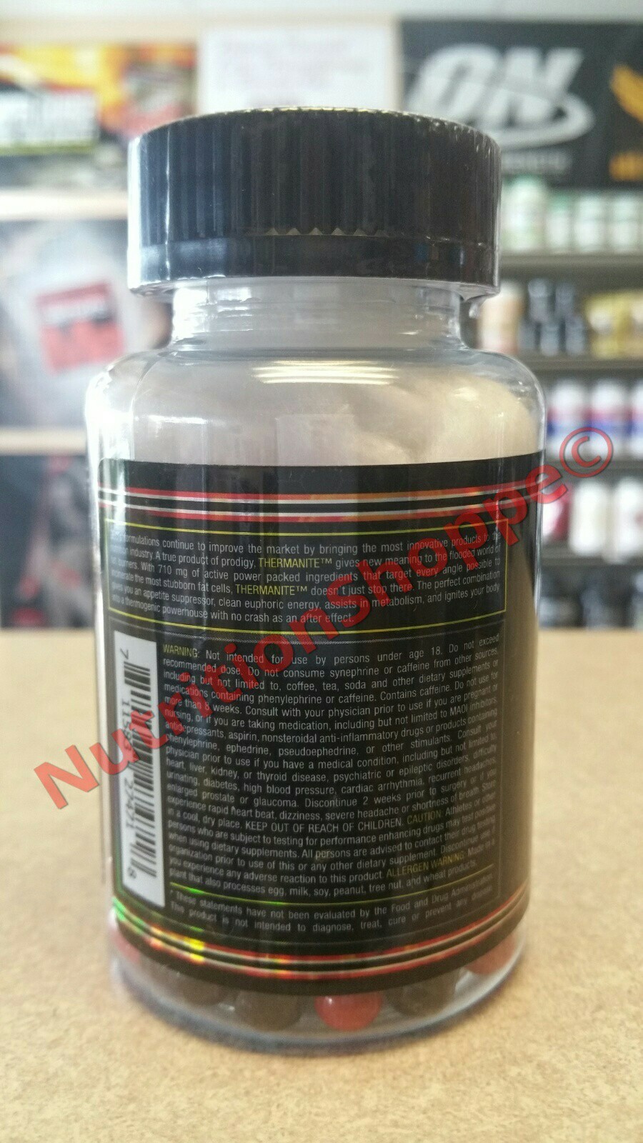 GEC TNT Thermanite 60 Caps Thermogenic Fat Burner Appetite Control Weight Loss