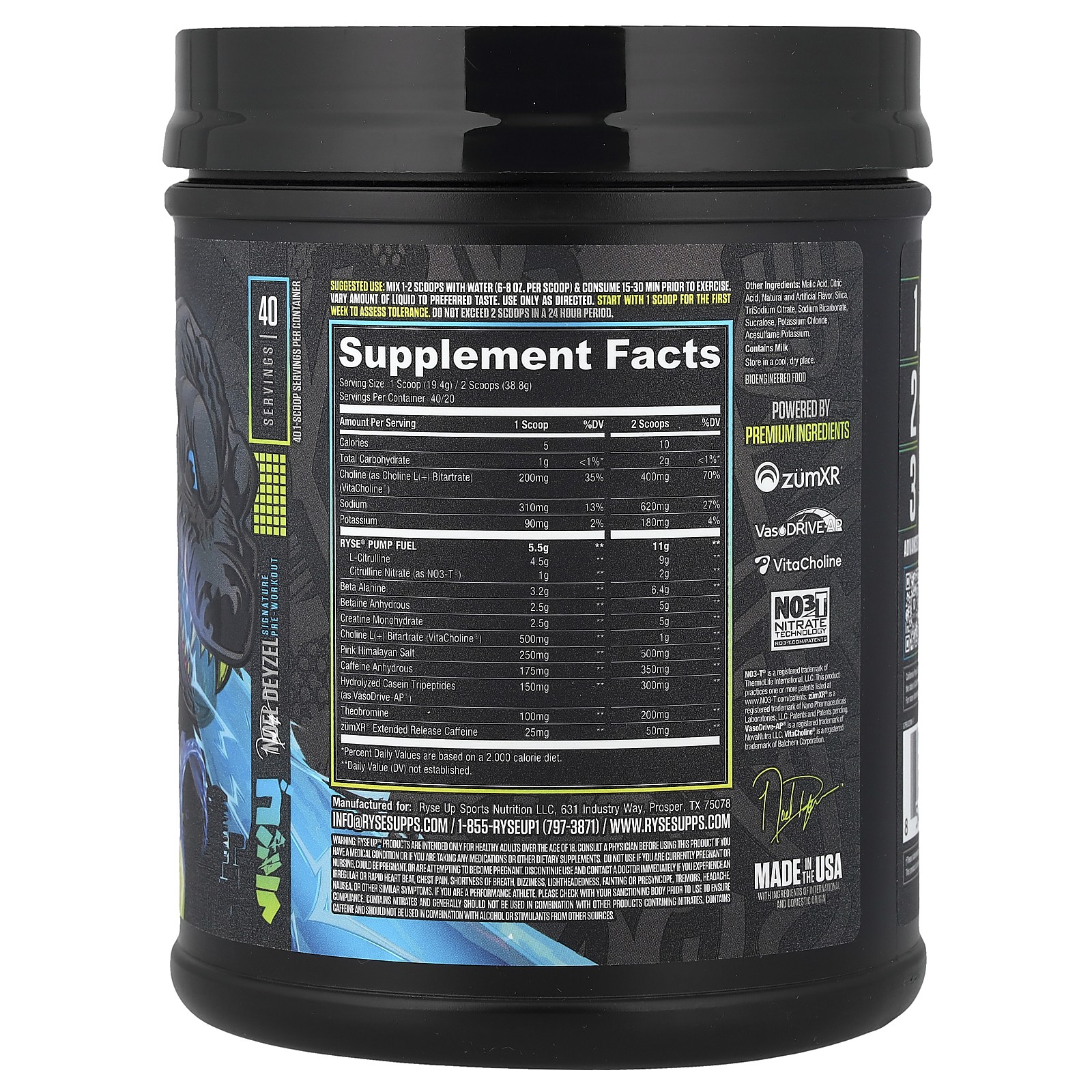 Godzilla, Pre-Workout, Monsterberry Lime, 1.74 lb (792 g)