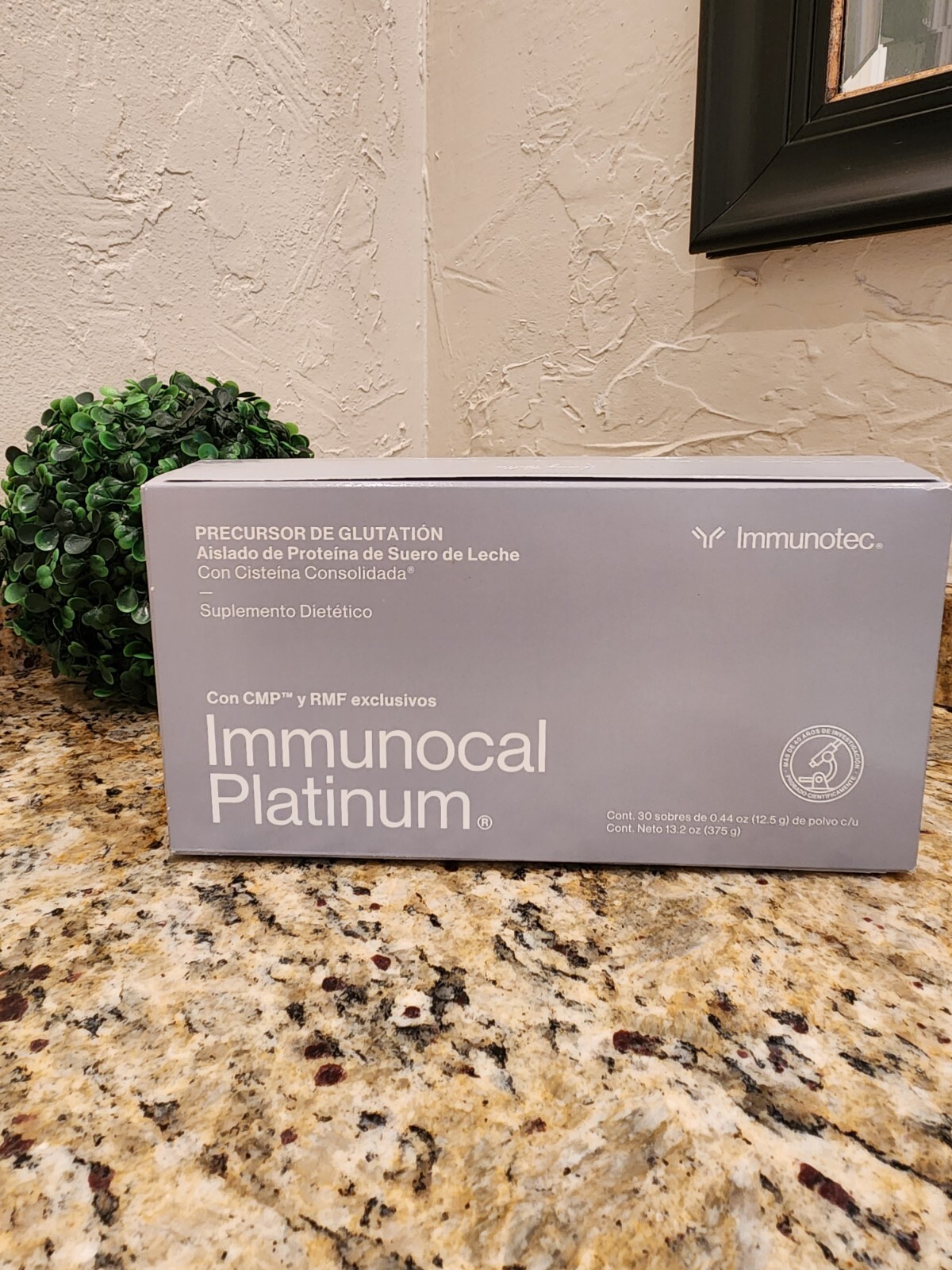 IMMUNOCAL PLATINUM, Glutathione Precursor 30 pouches by Immunotec