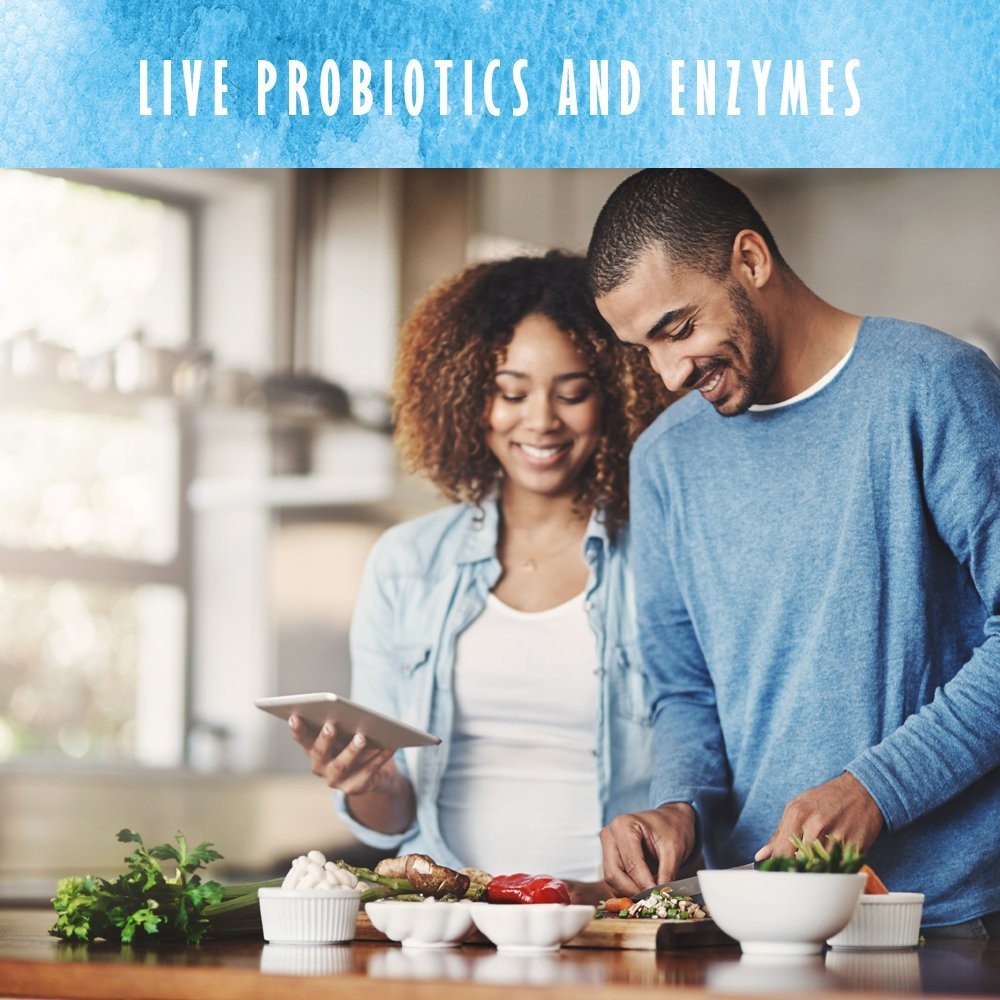 Garden Of Life Organic Plant Protein Vanilla Flavor Protein Powder Probiotics