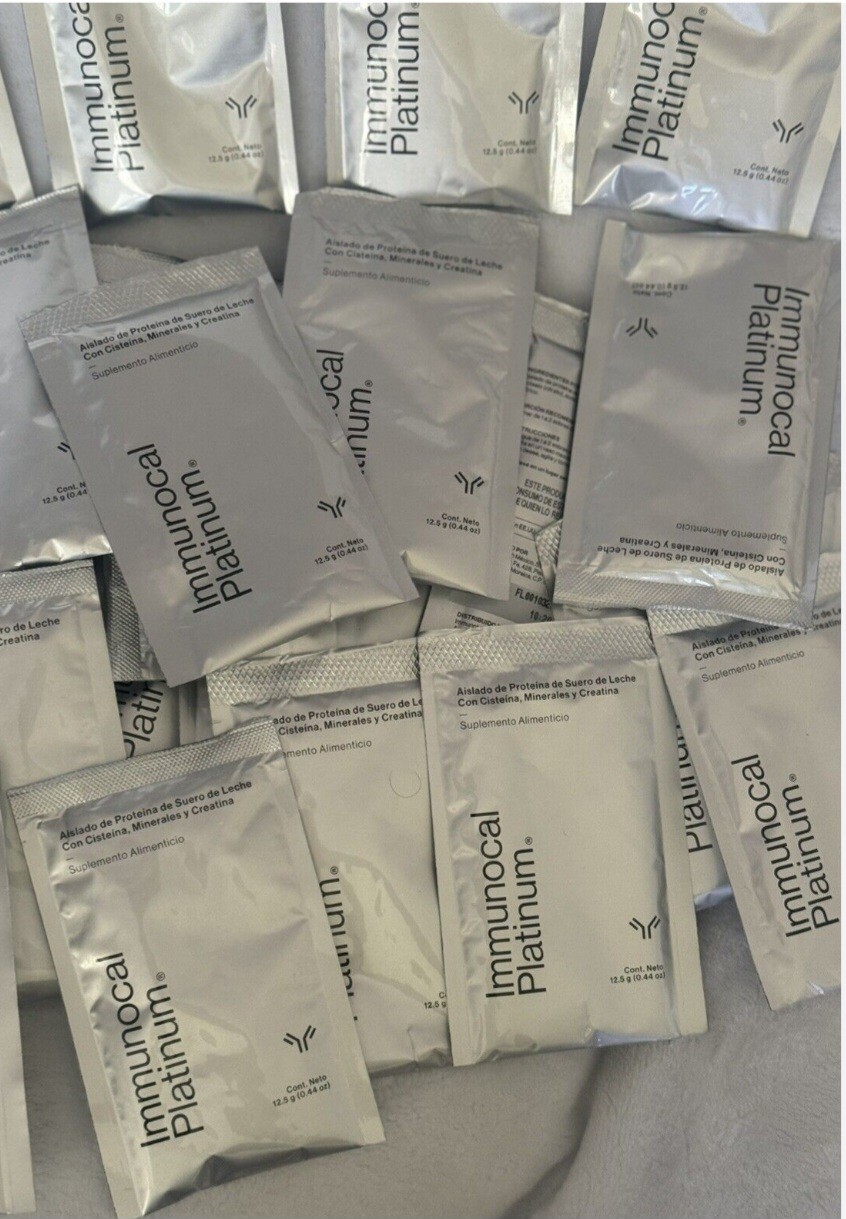 Immunocal Platinum – Immunotec 4 Boxes – Maintain your Immune System 120 pouches
