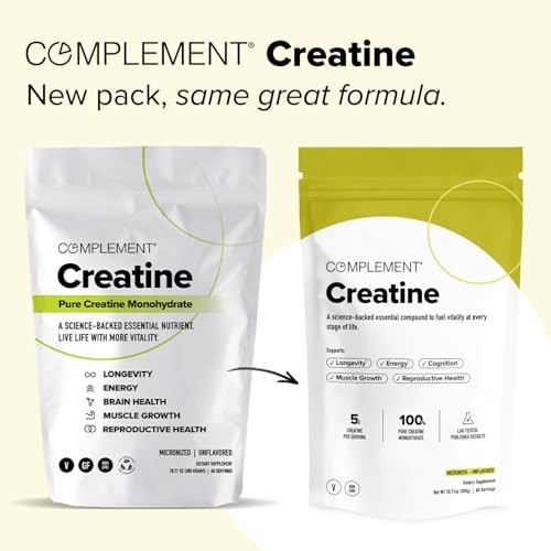 Creatine Monohydrate Micronized Powder 5g 60 Servings Vegan