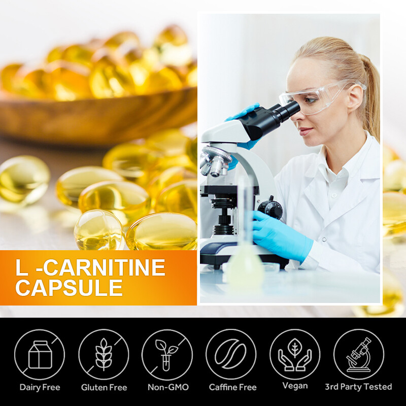 Acetyl L-CARNITINE Capsules 1000 mg Fat Burner Energy / Metabolism Booster