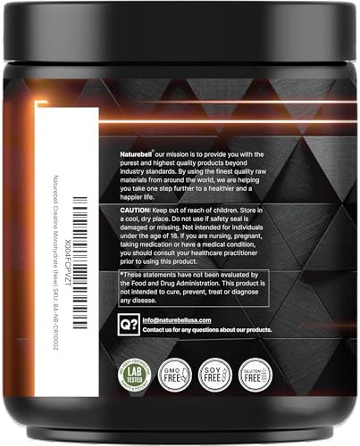 Creatine Monohydrate Powder 1000g 200 Servings Micronized Pure Unflavored