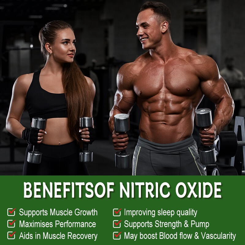 Nitric Oxide and Circulation Booster | L-Arginine, L-Citrulline | Extra Strength