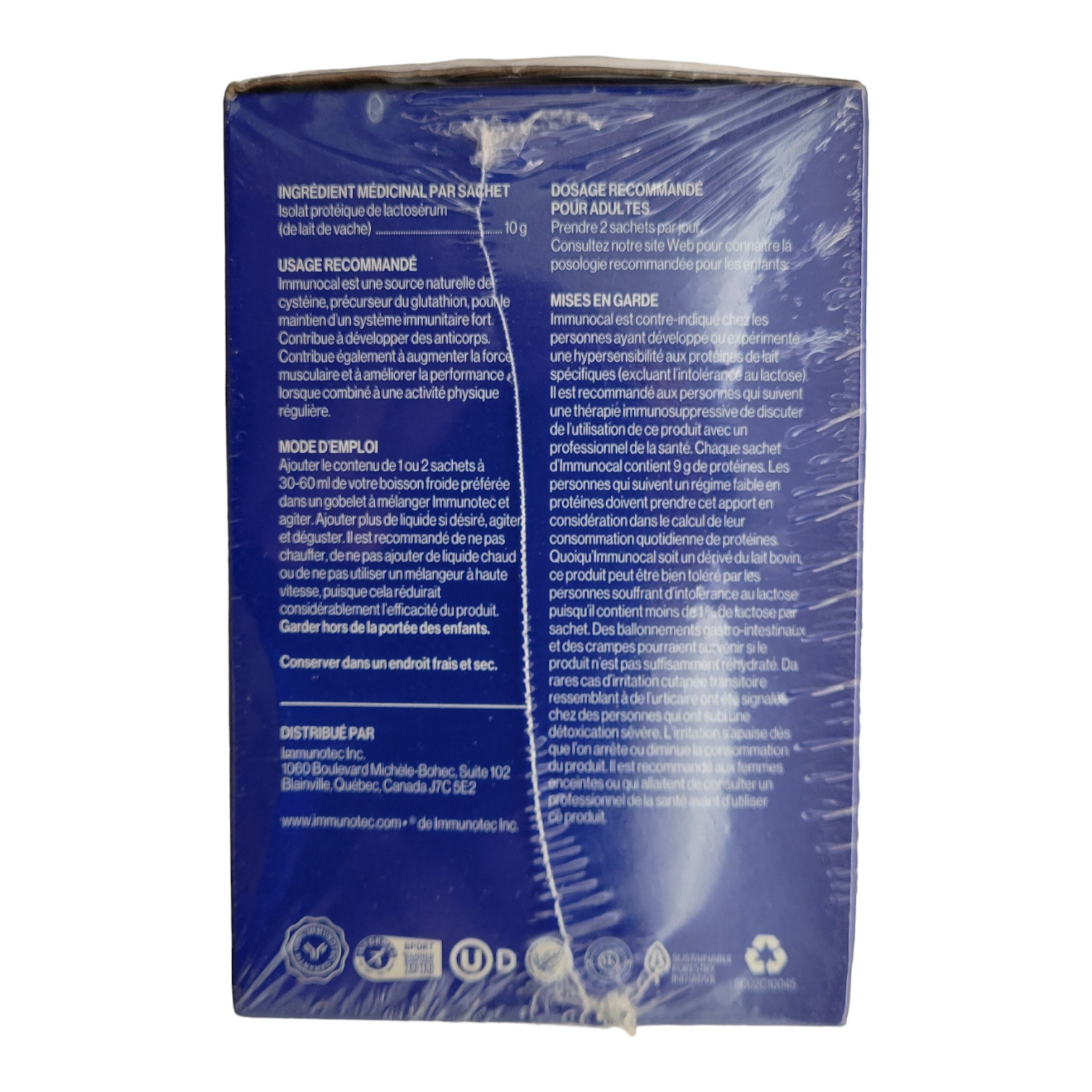 Immunotec Immunocal Classic and Platinum Combo – New – Free Shipping