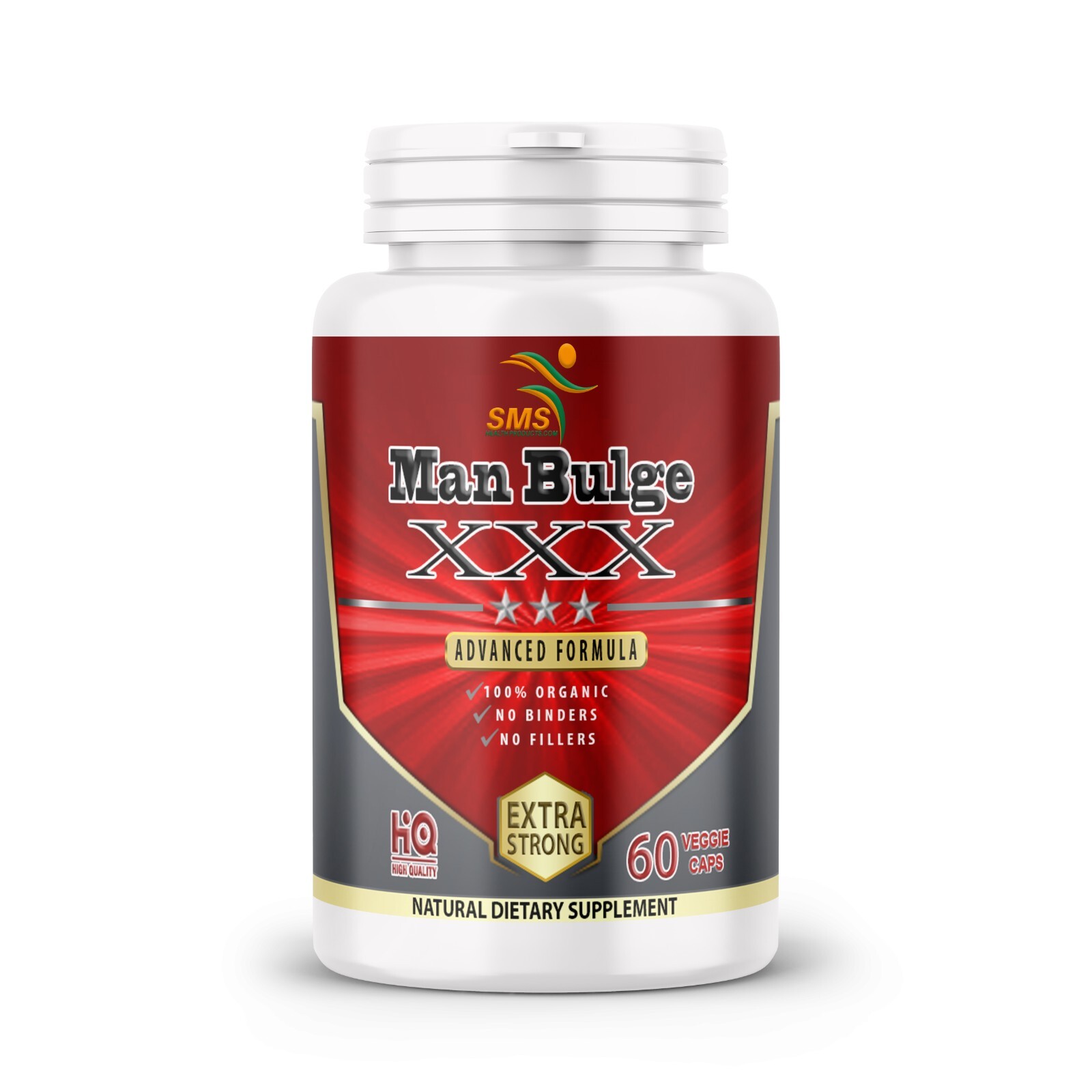Testosterone Booster Test Men Stamina Energy Performance Pill 60 Capsules