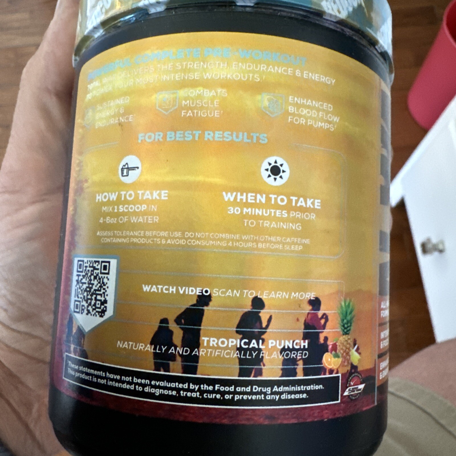 RedCon1 Total War PreWorkout 30 Servings, Exp: 02/2027