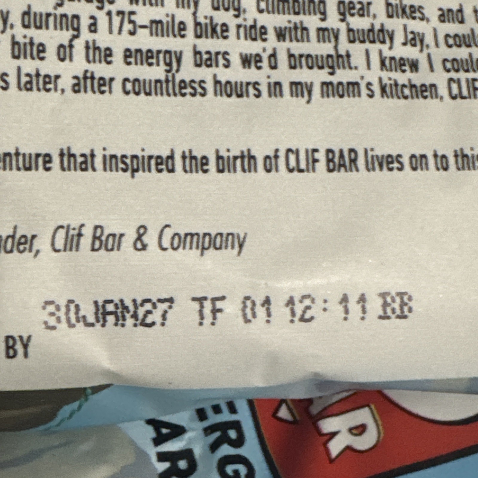 CLIF BAR – Energy Protein Bars – 80 Count , Cool Mint Chocolate EXP 01/27
