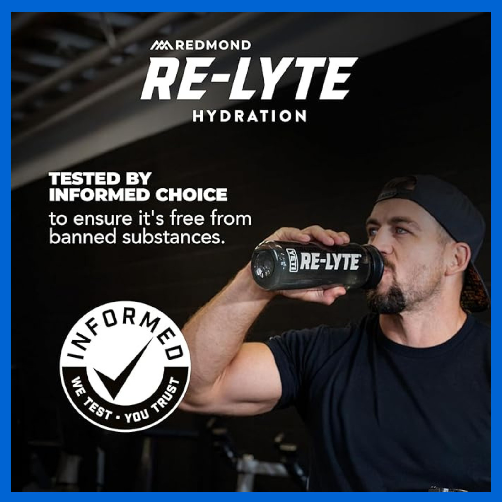 Redmond Re-Lyte Electrolyte Drink Mix Strawberry Lemonade 2PK 30 Stick Packs